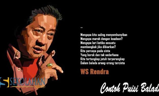 Puisi balada chairil anwar – Sekolahan.Co.Id